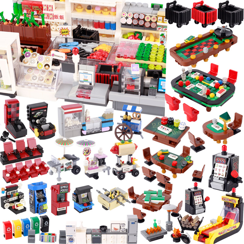 Kitchen Appliances For Gift - مدينة شارع عرض المشهد اللبنات الأثاث