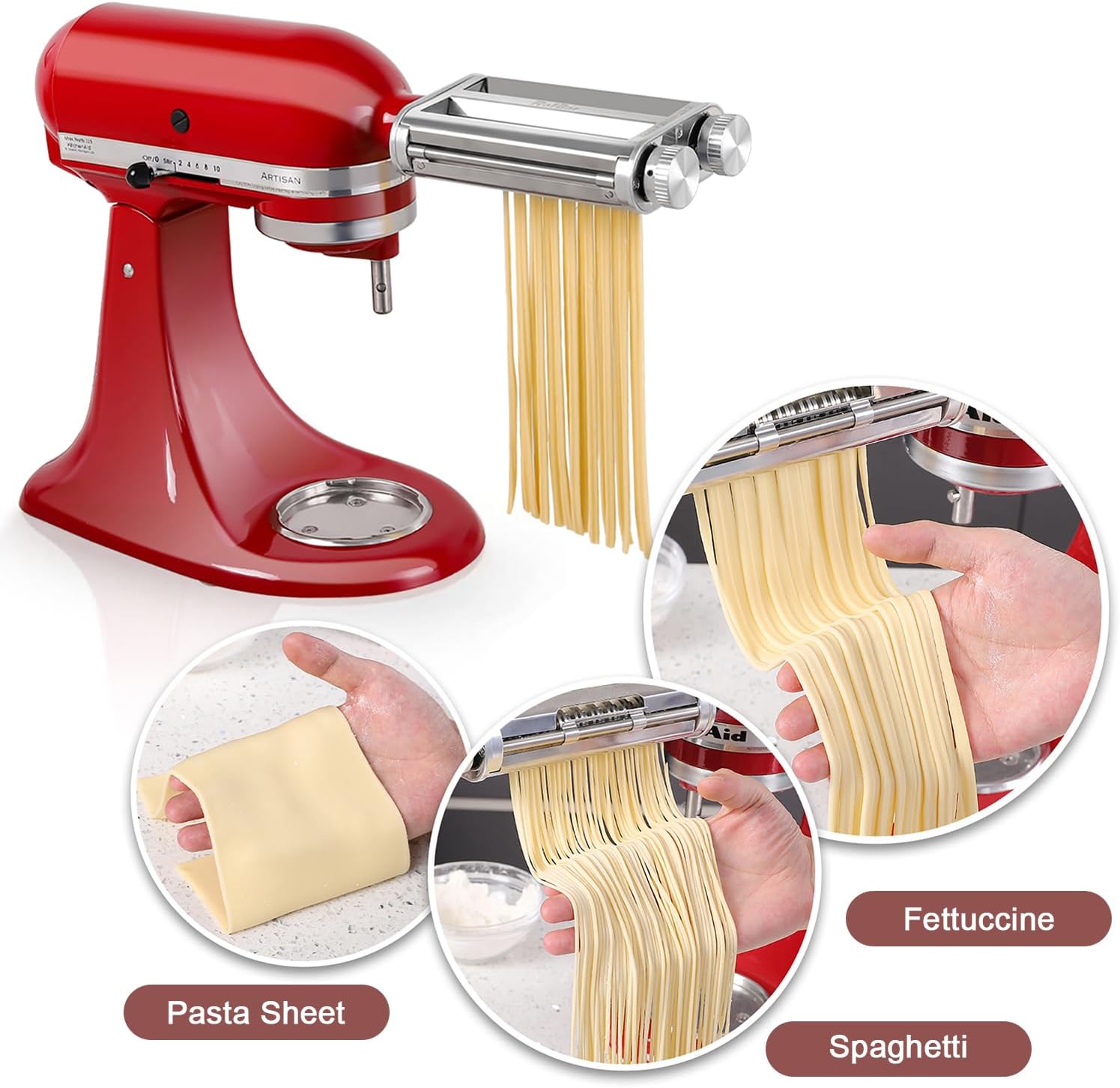 ملحق تقطيع المعكرونة 3 في 1 لخ - مراجعة Kitchen Appliances Germany وسعره