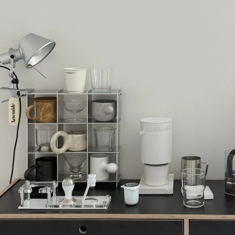 رف تخزين أكواب من سبائك الألوم - مراجعة Kitchen Appliances Rack وسعره