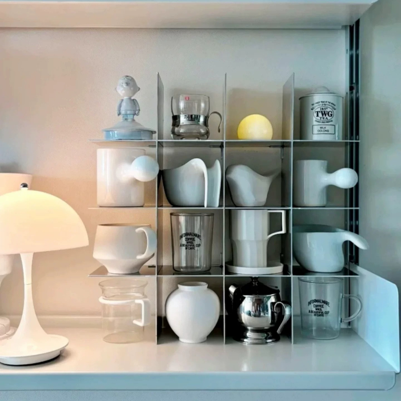 رف تخزين أكواب من سبائك الألوم - مراجعة Kitchen Appliances Rack وسعره