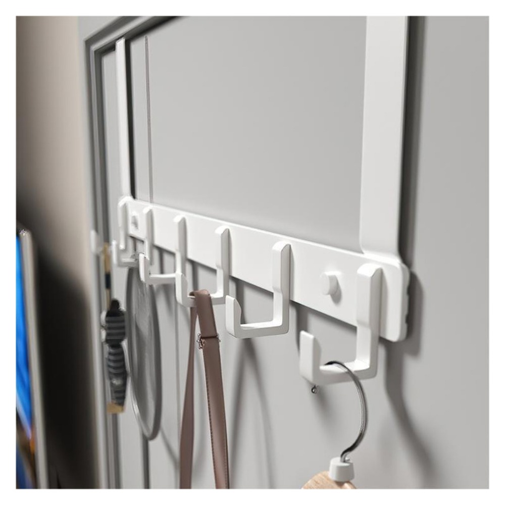 السنانير فوق الباب 6 السنانير  - مراجعة Kitchen Appliances Rack وسعره