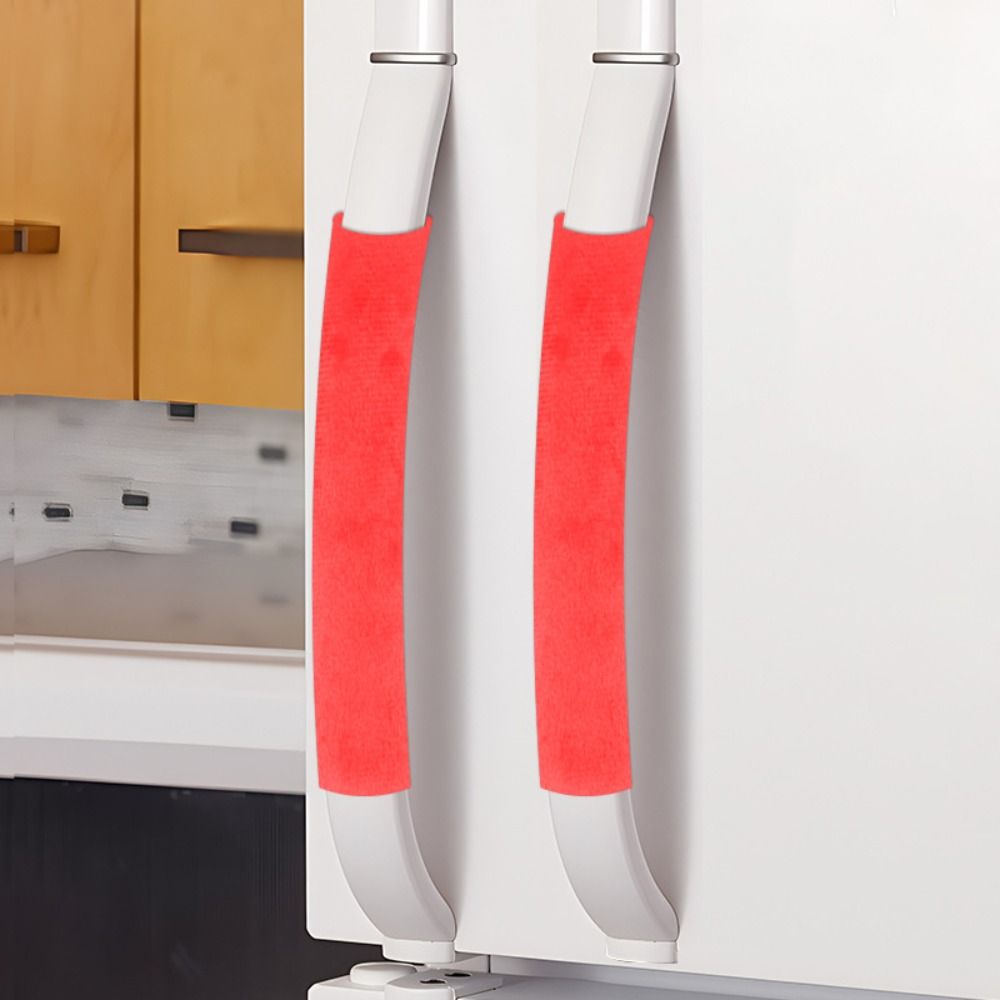 غطاء مقبض باب الثلاجة مانع الا - مراجعة Kitchen Appliances With Red Knobs وسعره