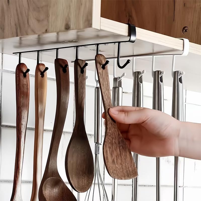 1/2/3 قطعة 6 السنانير خزانة ال - مراجعة Kitchen Appliances Rack وسعره
