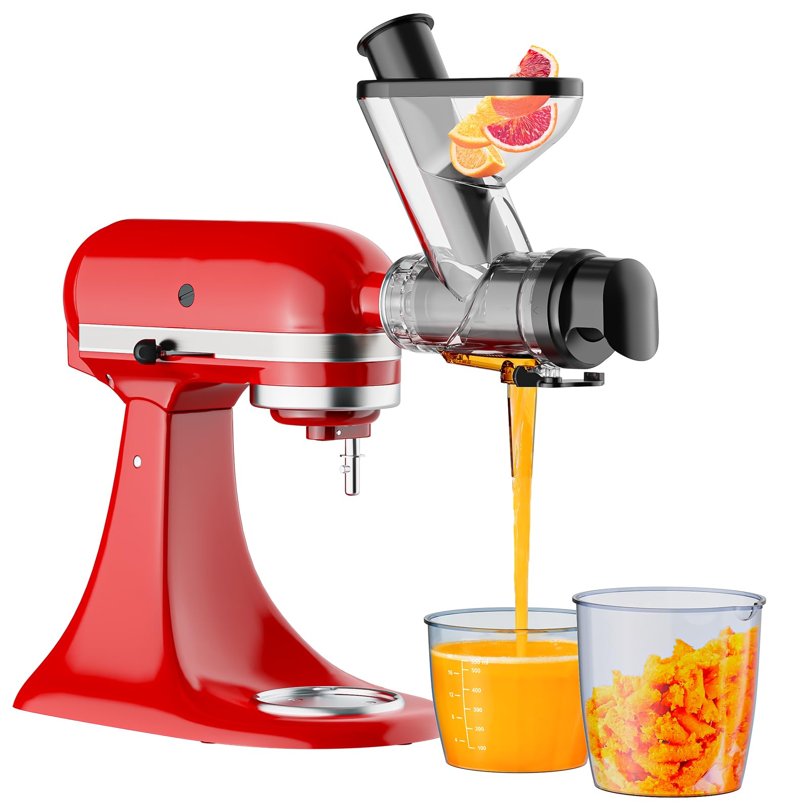 ملحق عصارة بالضغط البارد البطي - مراجعة Kitchen Appliances Germany وسعره
