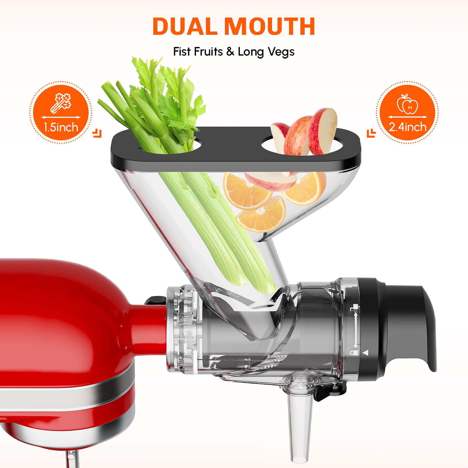 ملحق عصارة بالضغط البارد البطي - مراجعة Kitchen Appliances Germany وسعره